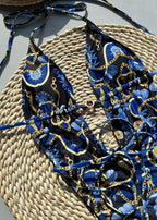 Aurelia - Deep Plunge One-Piece Swimsuit  GEMMACHIC