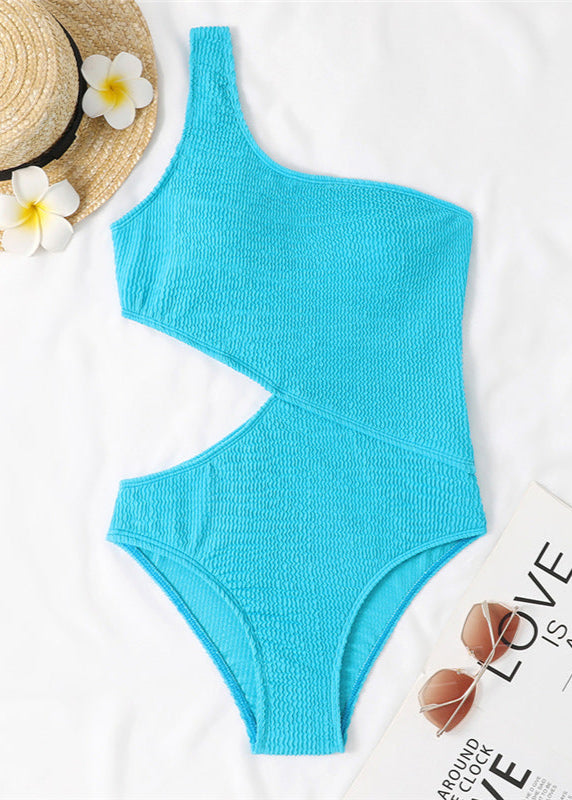 Riviera Cutout One-Shoulder Swimsuit  GEMMACHIC