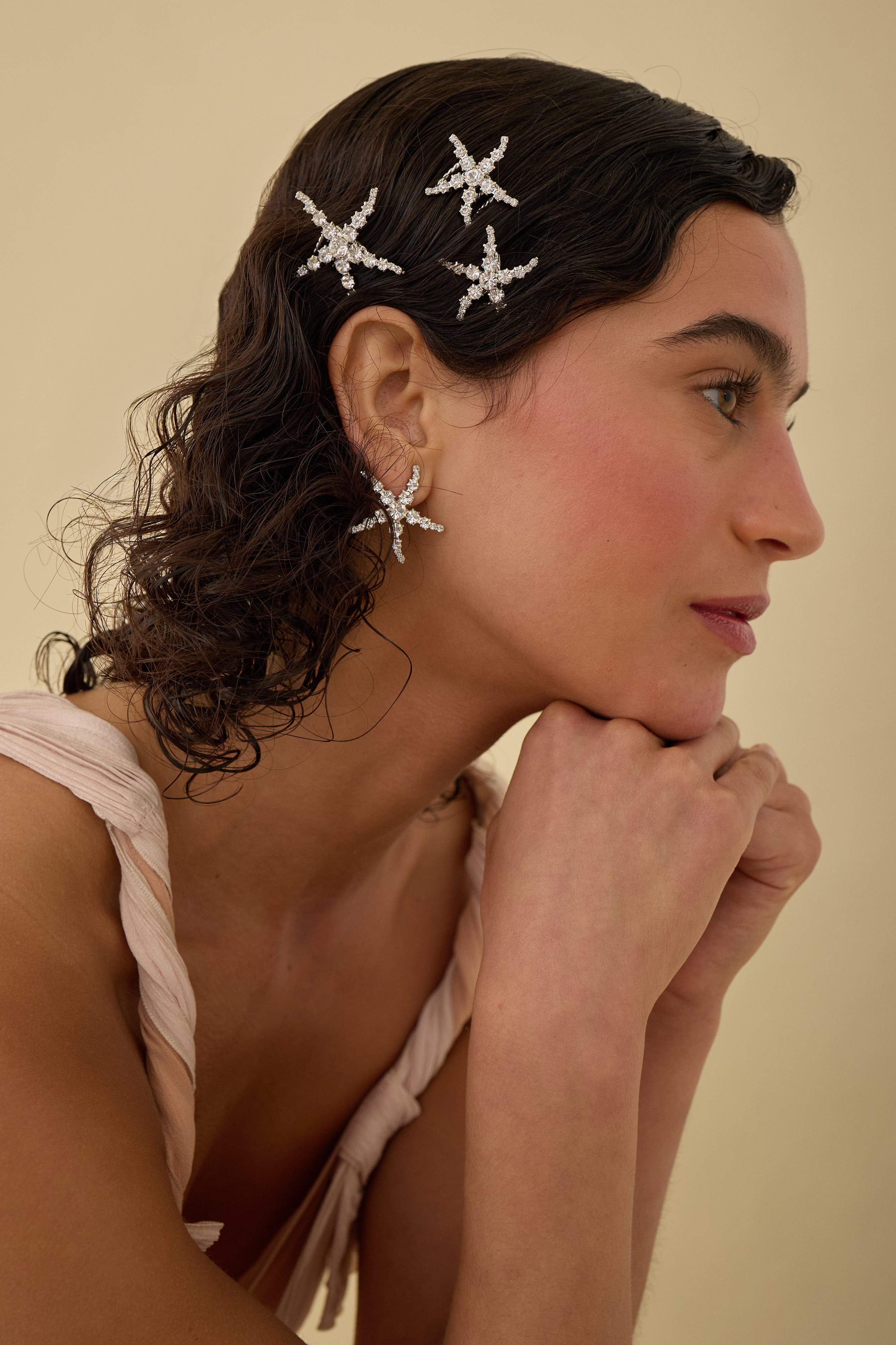 Kai Crystal Comb Set of 3  GEMMACHIC