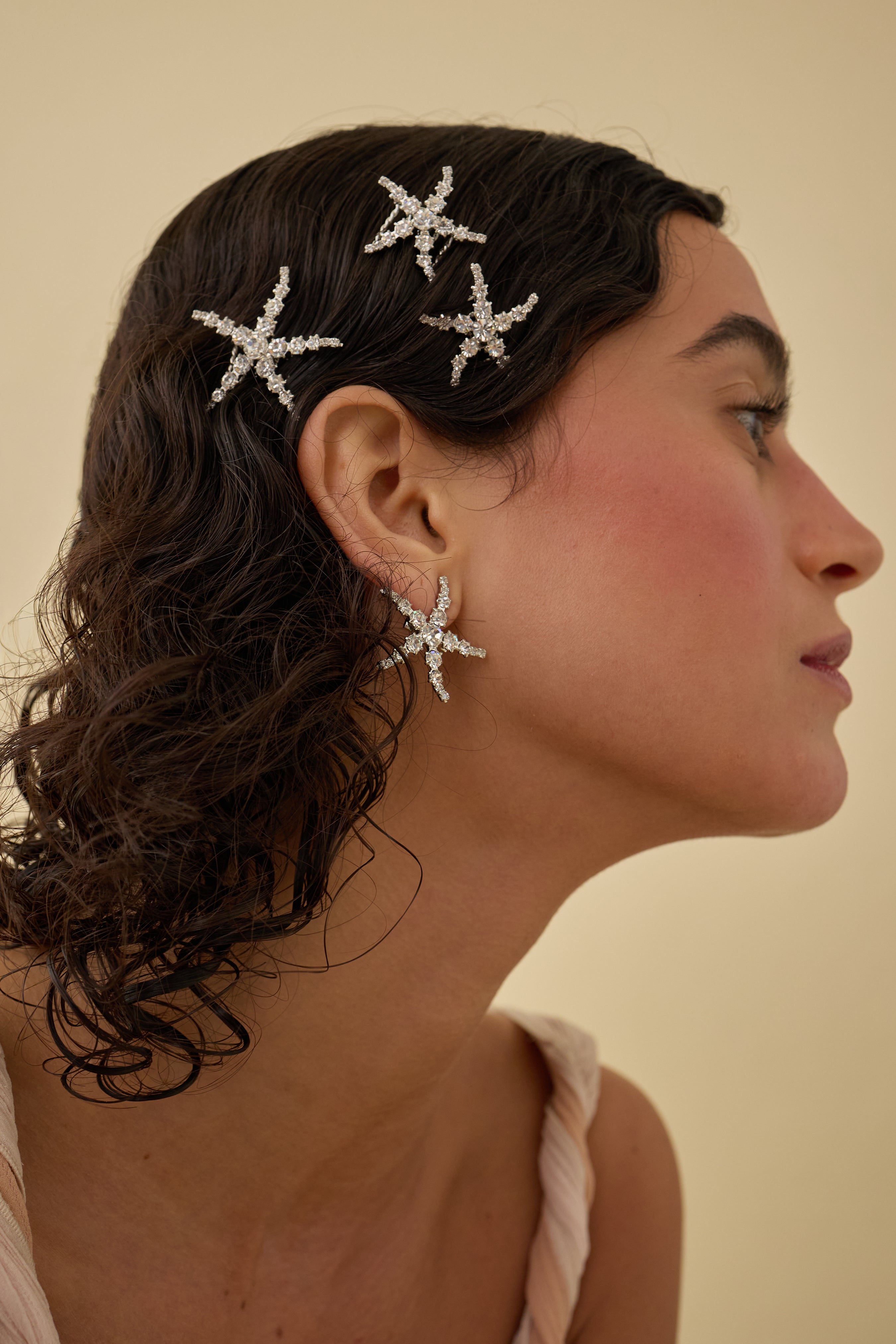 Kai Crystal Comb Set of 3  GEMMACHIC