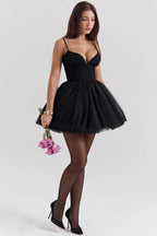 PRINCESS French Rose Tulle Mini Dress - Sale  Gemma Chic