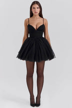 PRINCESS French Rose Tulle Mini Dress - Sale  Gemma Chic