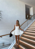 Vivienne Dress - White  GEMMACHIC