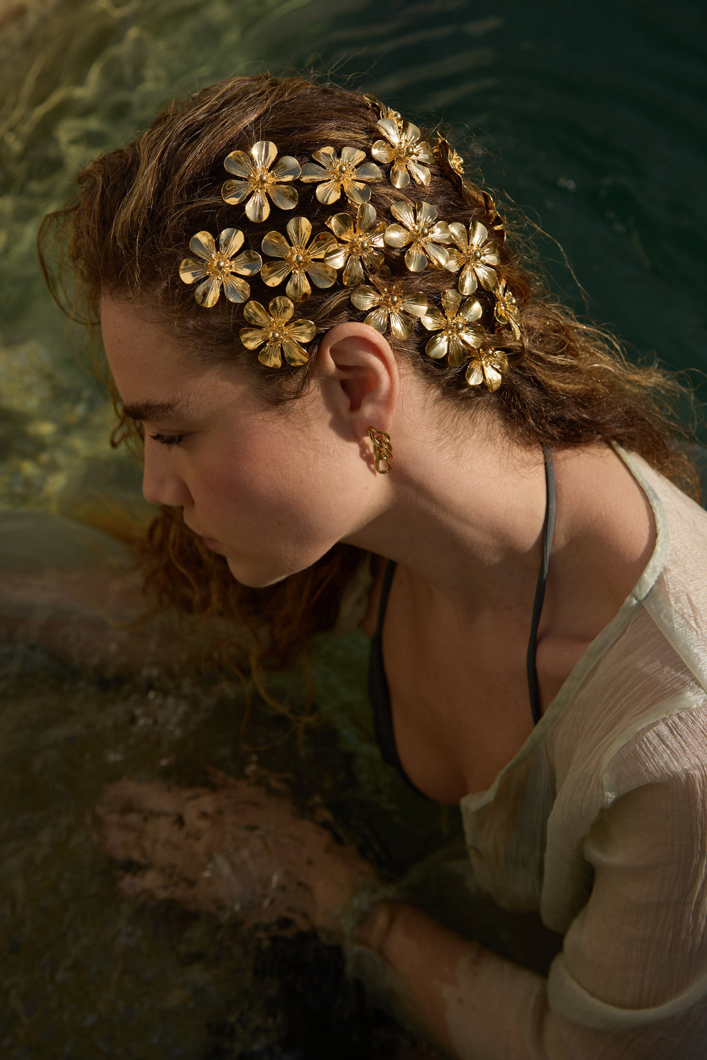 Floral Clip Set of 3  GEMMACHIC