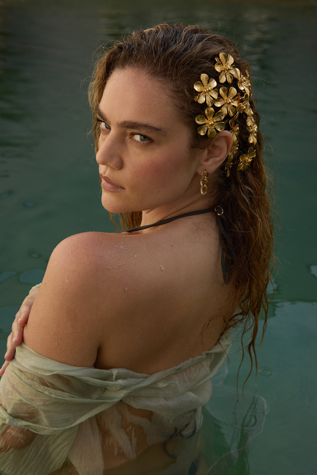 Floral Clip Set of 3  GEMMACHIC