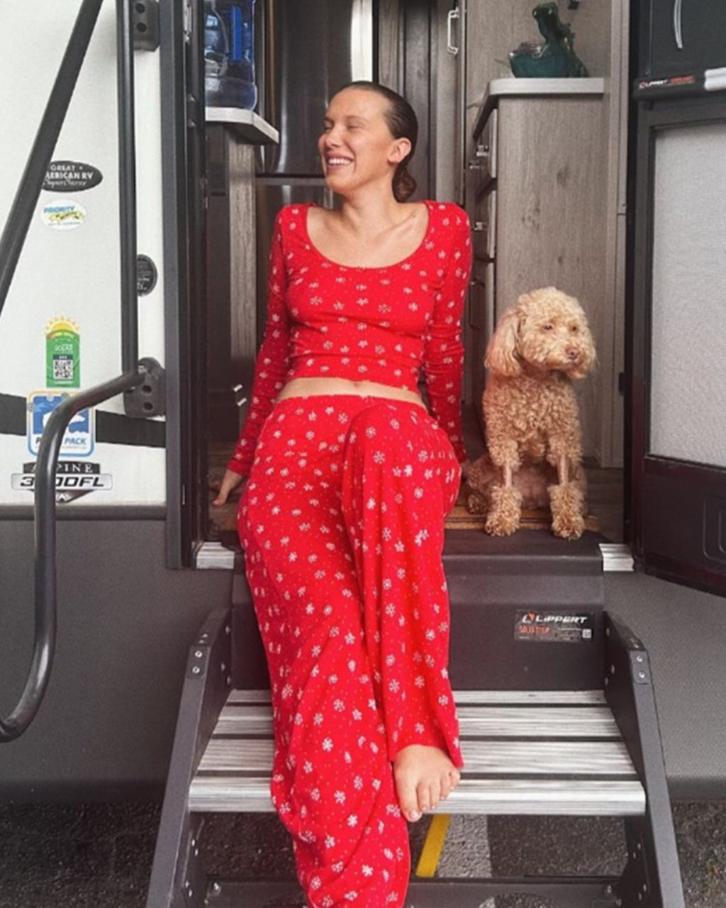 Holidaze Sleep Long Sleeve Top  GEMMACHIC