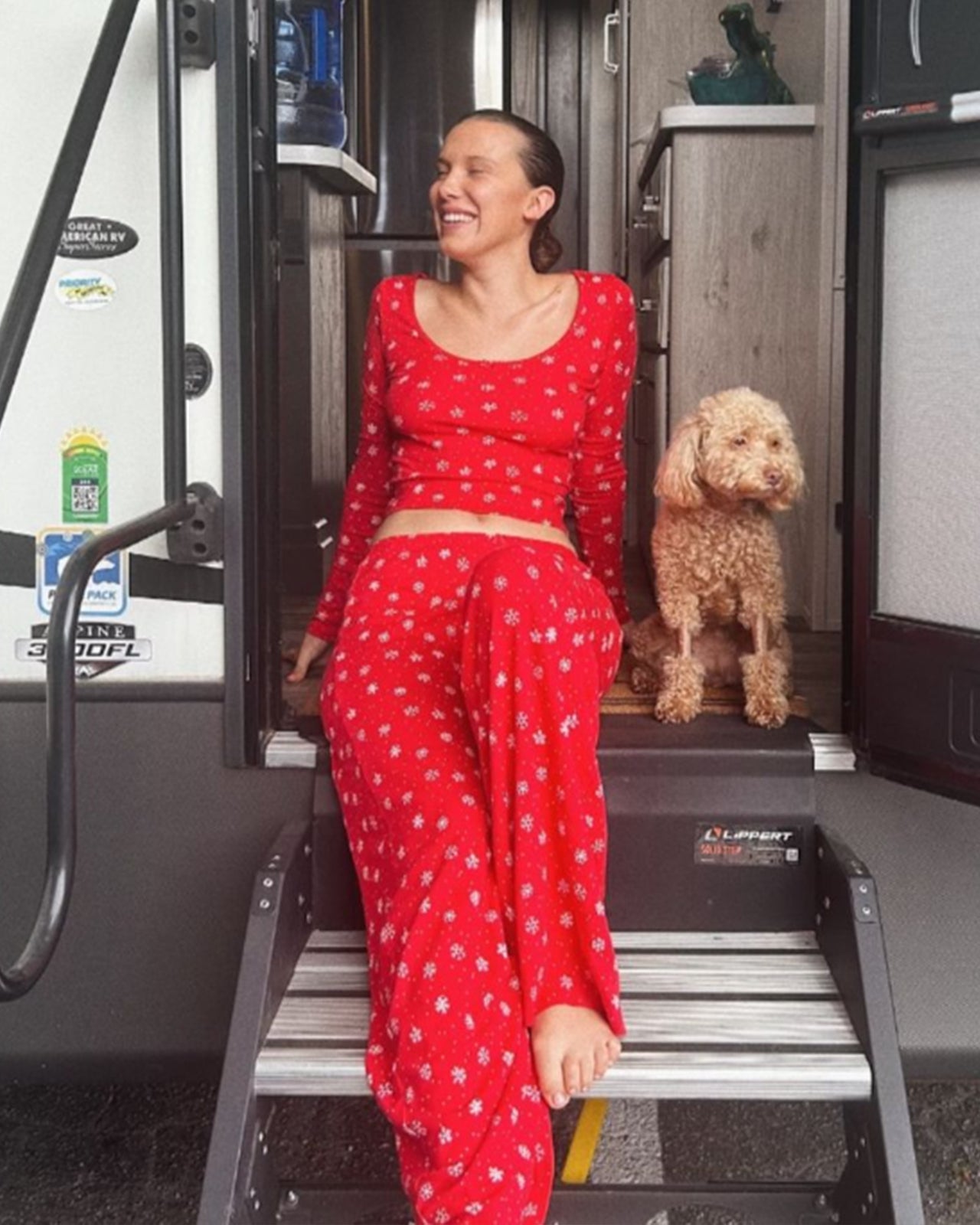 Holidaze Sleep Long Sleeve Top  GEMMACHIC