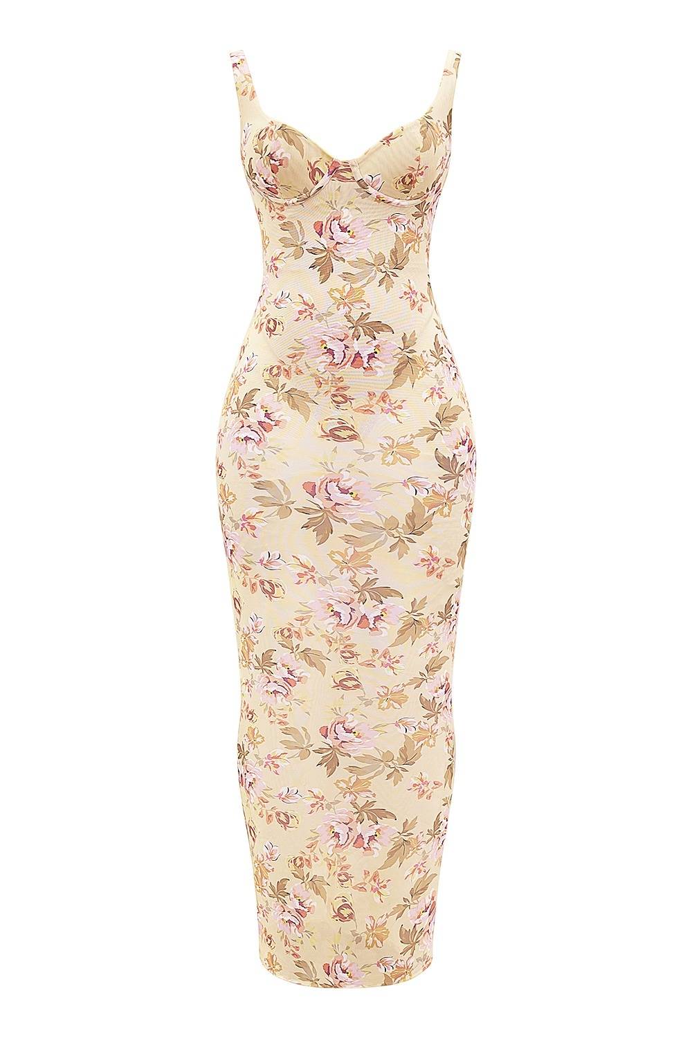 ROBINA Honeyflower Print Maxi Dress  Gemma Chic