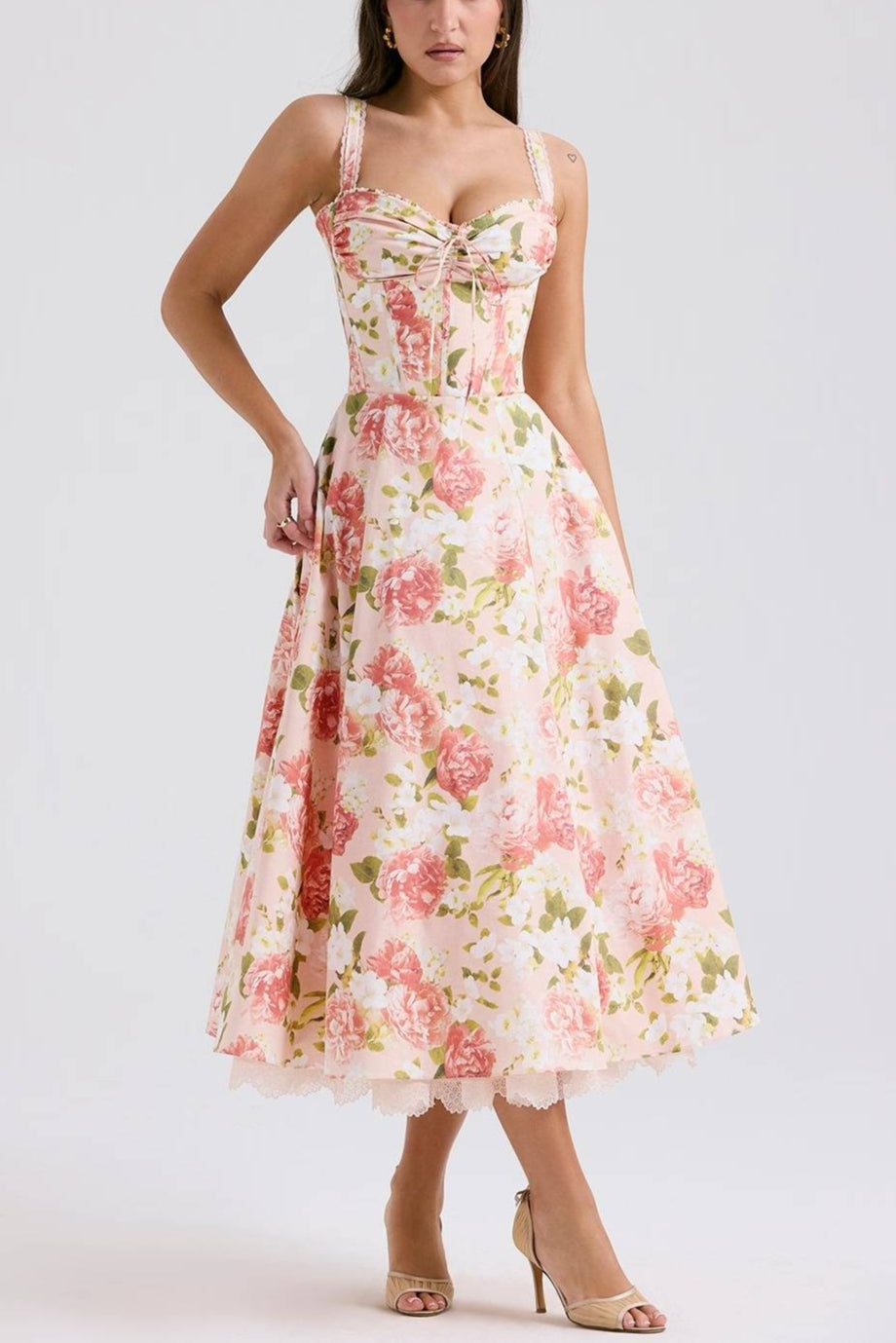 ROSALEE_Pink_Peony_Print_Cotton_Bustier_Sundress_2