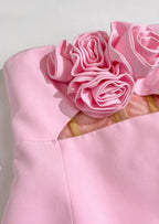 Valencia Dress - Baby Pink  GEMMACHIC