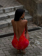 SHANTI MINI DRESS TROPICANA  Gemma Chic
