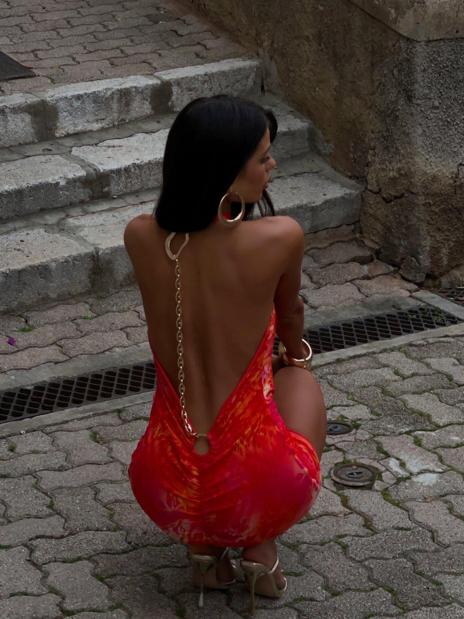 SHANTI MINI DRESS TROPICANA  Gemma Chic