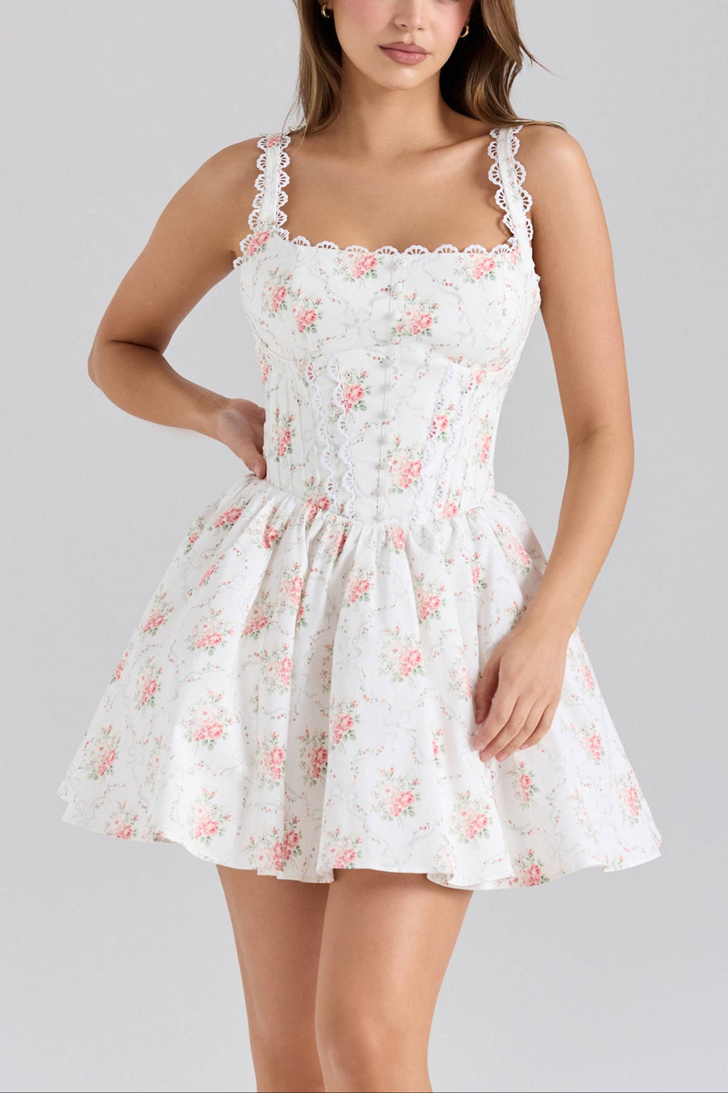 Sade_Rose_Print_Stretch_Cotton_Mini_Dress_2
