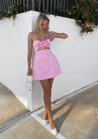 Valencia Dress - Baby Pink  GEMMACHIC
