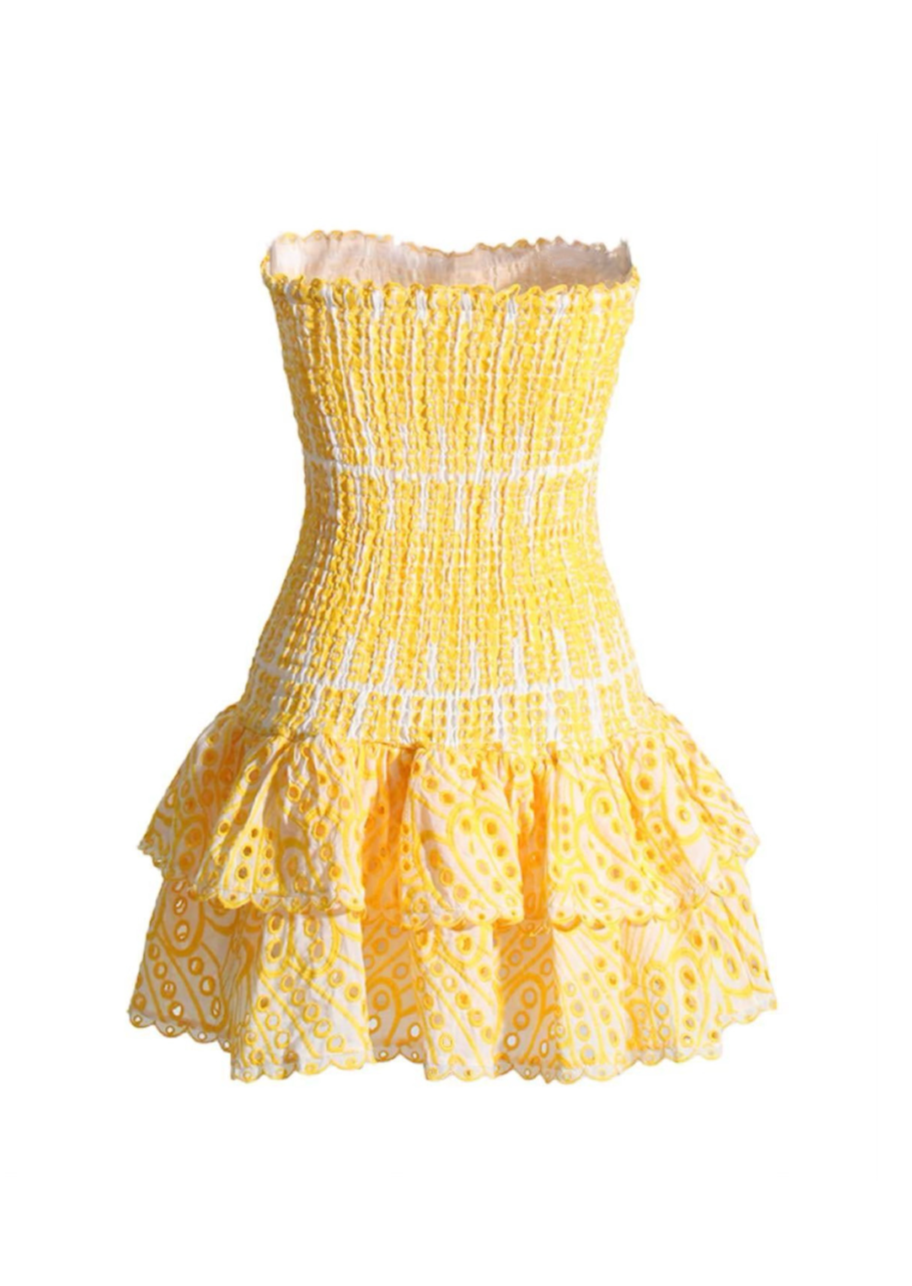 Dolce Dress - Yellow  GEMMACHIC
