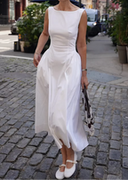 Jacqueline Dress - White  GEMMACHIC