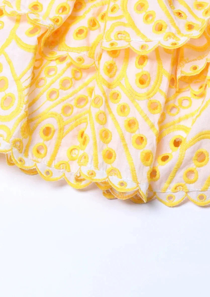 Dolce Dress - Yellow  GEMMACHIC