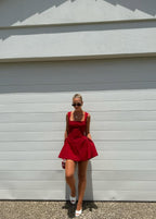 Vivienne Dress - Scarlet  GEMMACHIC