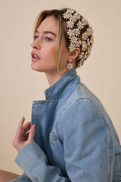 Annie Pearl and Crystal Clip