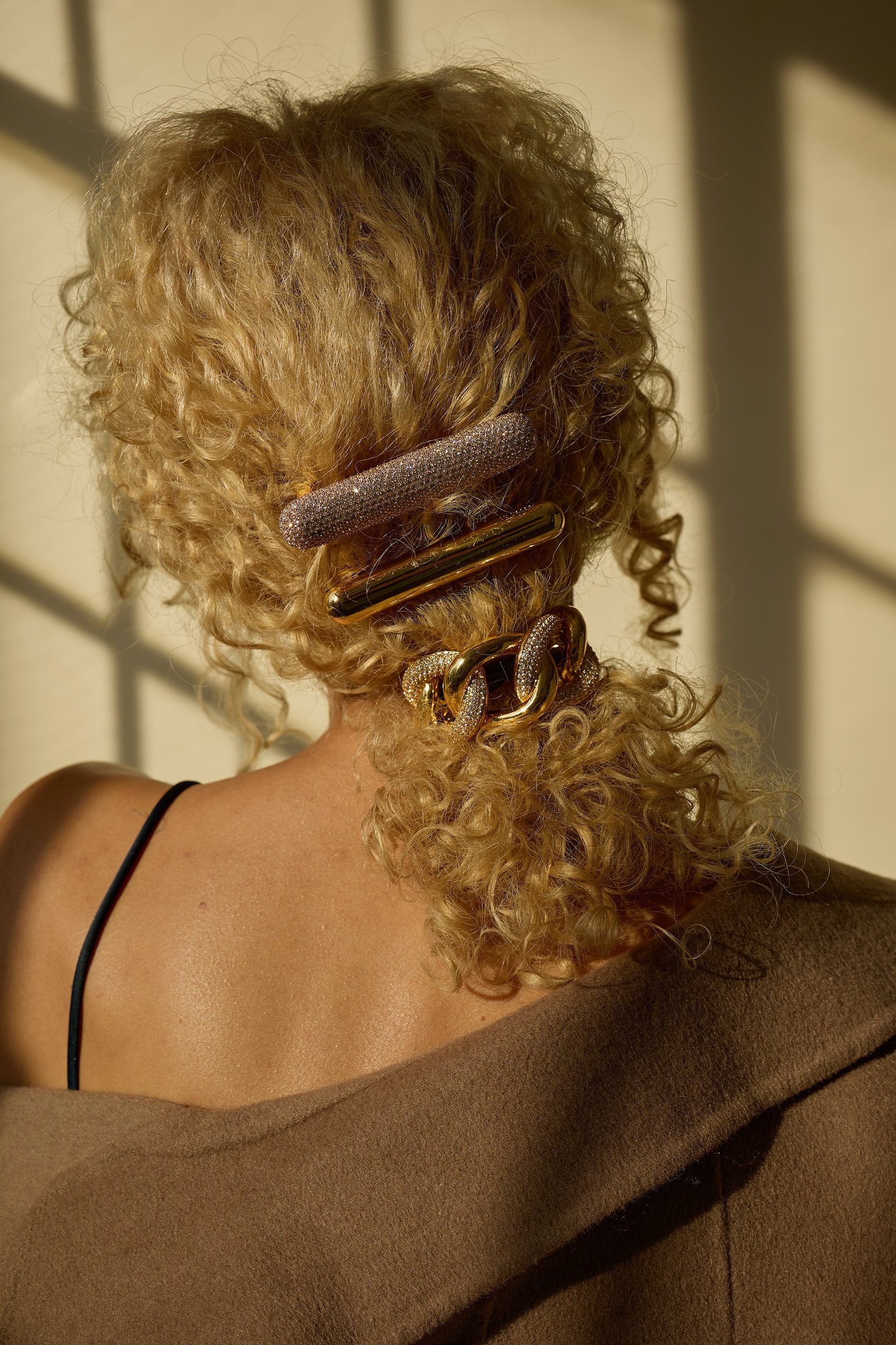 Elena Pave Chain Pony Cuff  GEMMACHIC