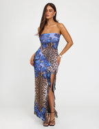 THEO MAXI DRESS - MULTI : LEOPARD  GEMMACHIC