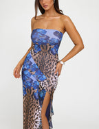 THEO MAXI DRESS - MULTI : LEOPARD  GEMMACHIC