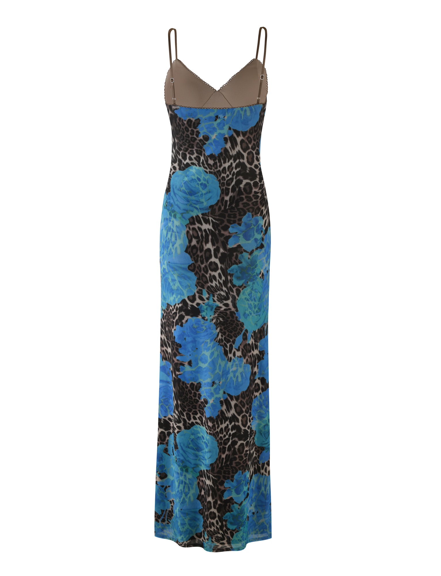 JULIANNA DRESS - BLUE : LEOPARD  GEMMACHIC