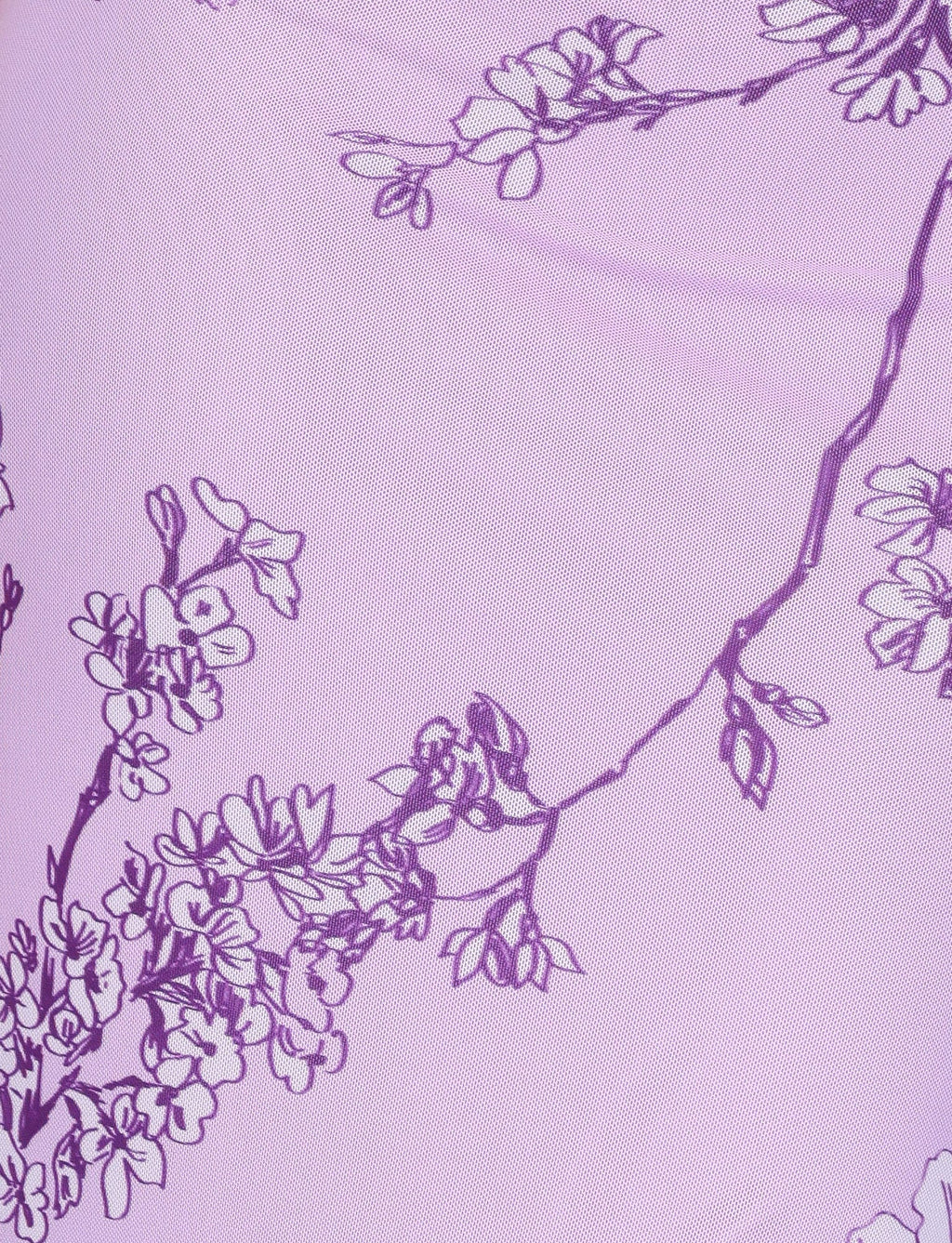 JULIANNA DRESS - PURPLE : FLORAL : PURPLE CERAMIC FLORAL  GEMMACHIC