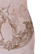 JULIANNA DRESS - MULTI : COLLAGE : CRANES  GEMMACHIC