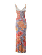 JULIANNA DRESS - MULTI : LEOPARD : ORANGE LEOPARD  GEMMACHIC