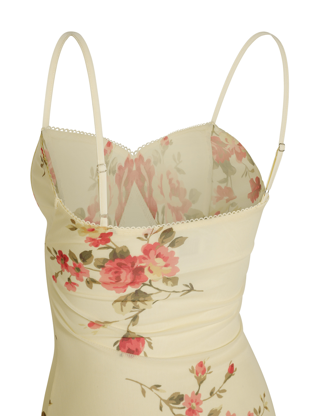 JULIANNA DRESS - YELLOW : MACRO FLORAL : POP FLORAL  GEMMACHIC