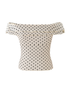 DENALI TOP - CREAM DOT  GEMMACHIC