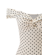 DENALI TOP - CREAM DOT  GEMMACHIC