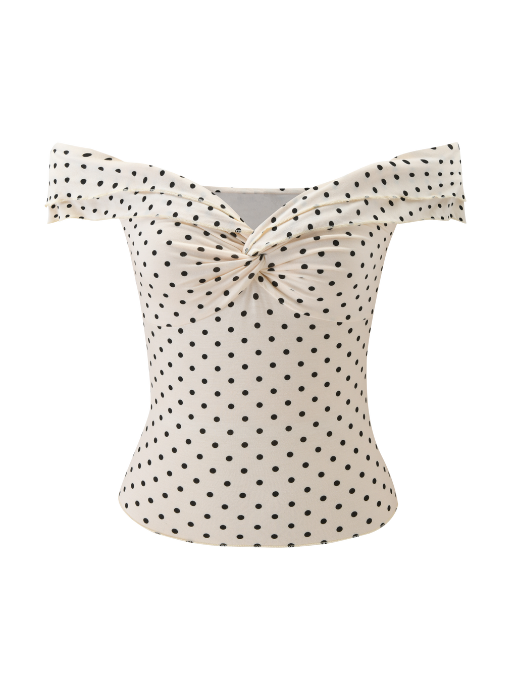 DENALI TOP - CREAM DOT  GEMMACHIC
