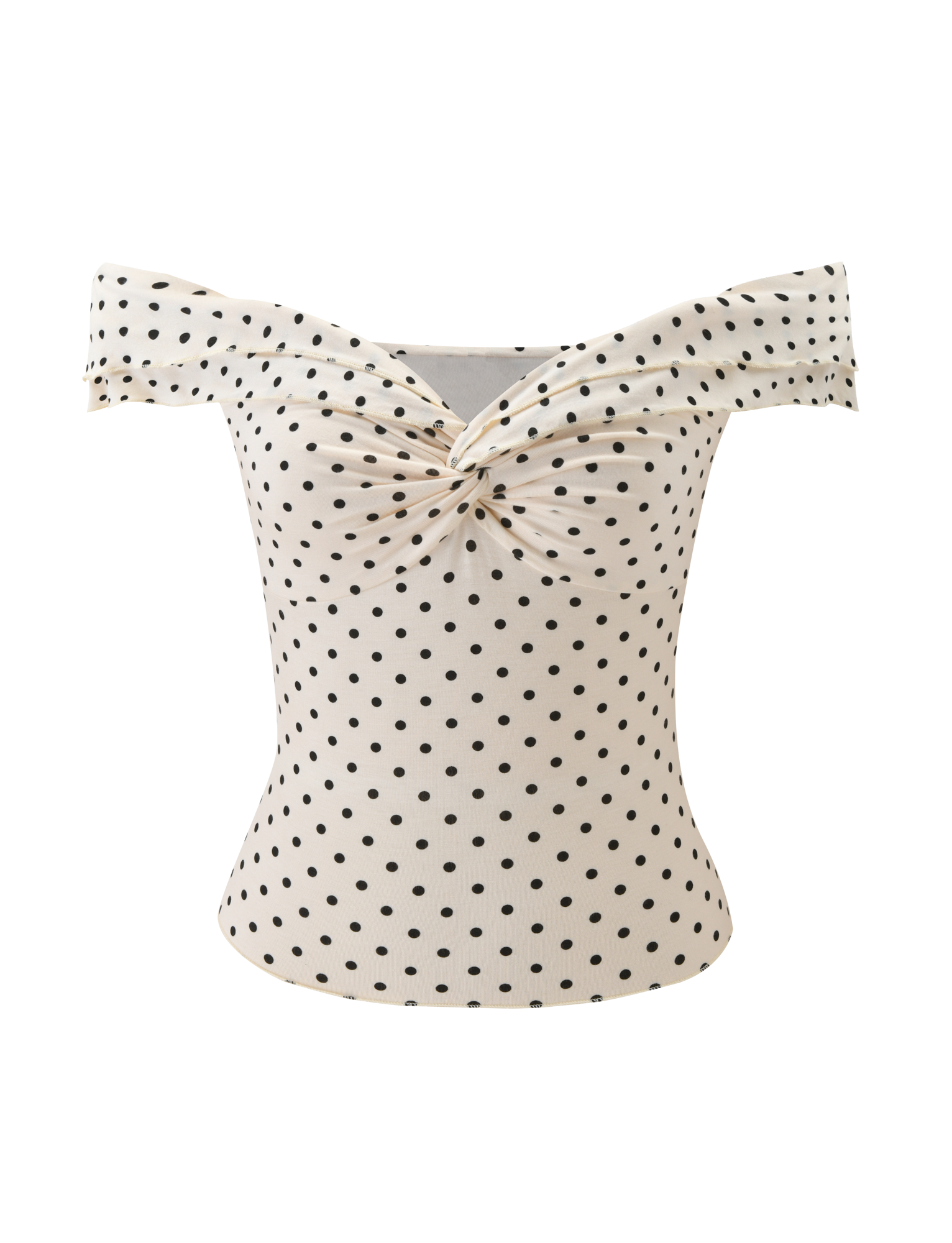 DENALI TOP - CREAM DOT  GEMMACHIC