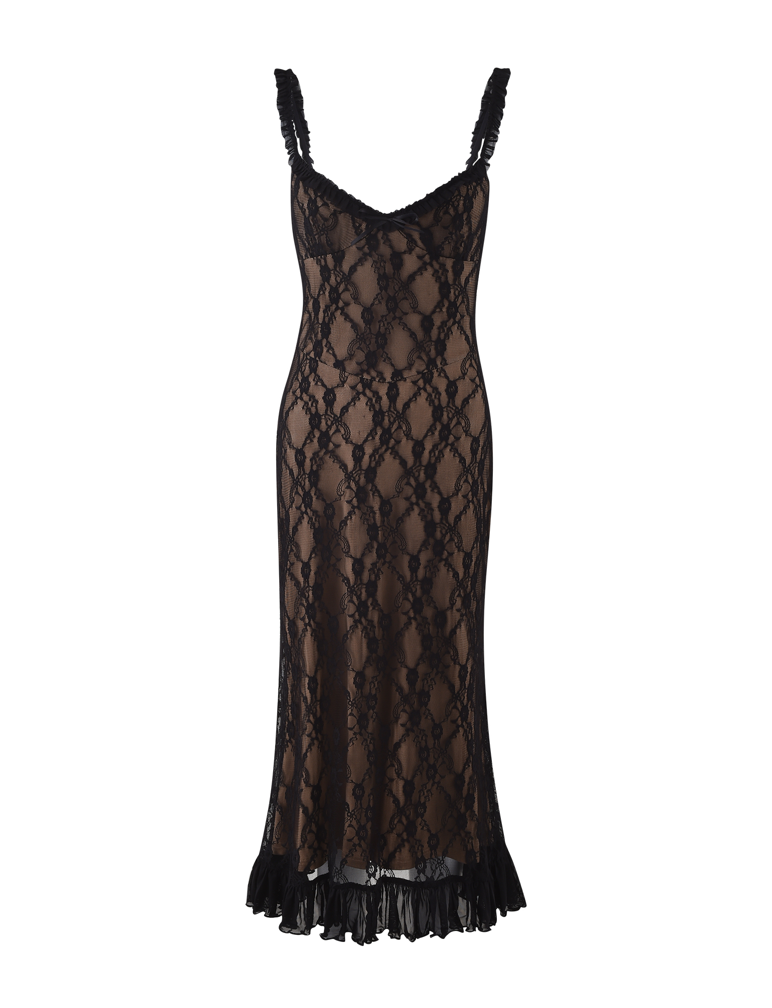 DEJA DRESS - BLACK : LACE  GEMMACHIC