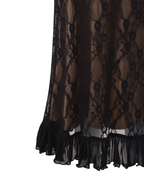 DEJA DRESS - BLACK : LACE  GEMMACHIC