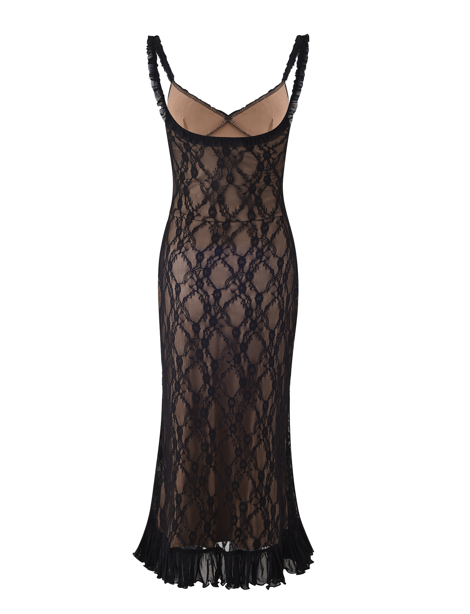 DEJA DRESS - BLACK : LACE  GEMMACHIC