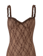 DEJA DRESS - BROWN LACE  GEMMACHIC