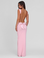 ZITA DRESS - PINK : BABY PINK  GEMMACHIC