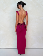 ZITA DRESS - RED : SALSA : DEEP RED  GEMMACHIC