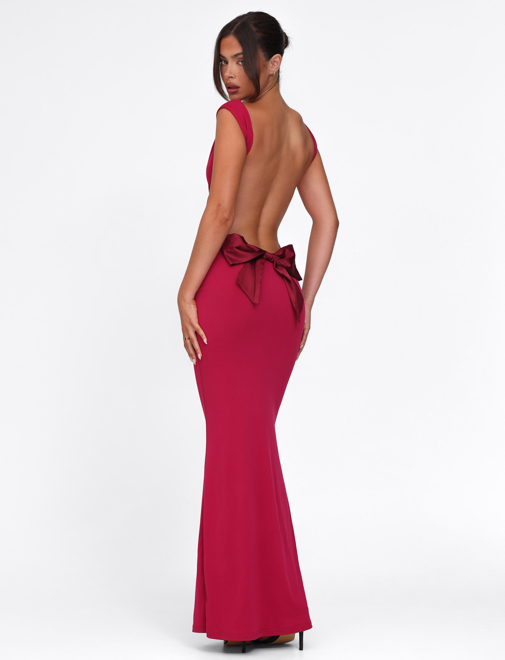 ZITA DRESS - RED : SALSA : DEEP RED  GEMMACHIC
