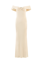 DENALI MAXI DRESS - WHITE : BONE  GEMMACHIC