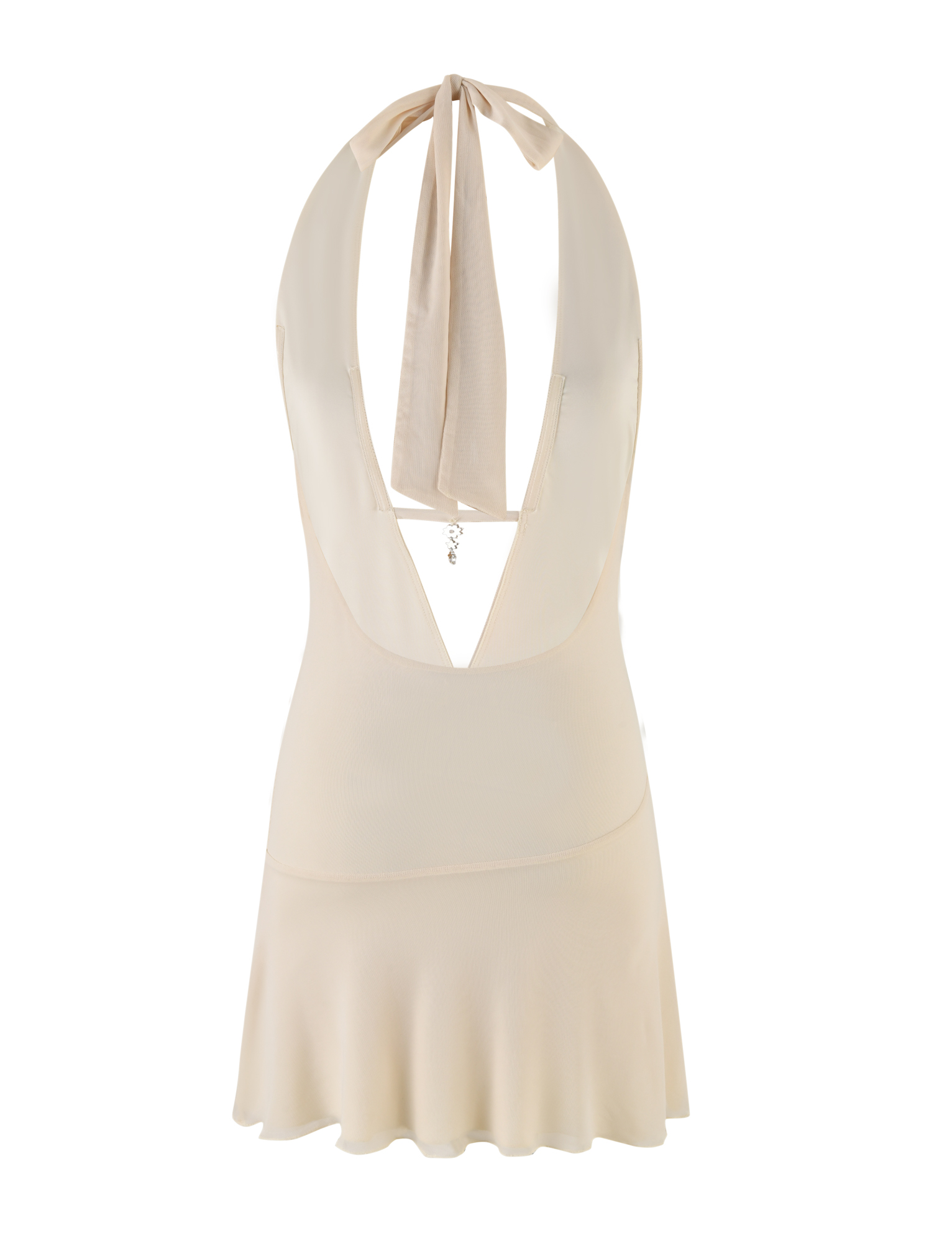 BROOKS DRESS - WHITE : CREAM : FLORAL  GEMMACHIC