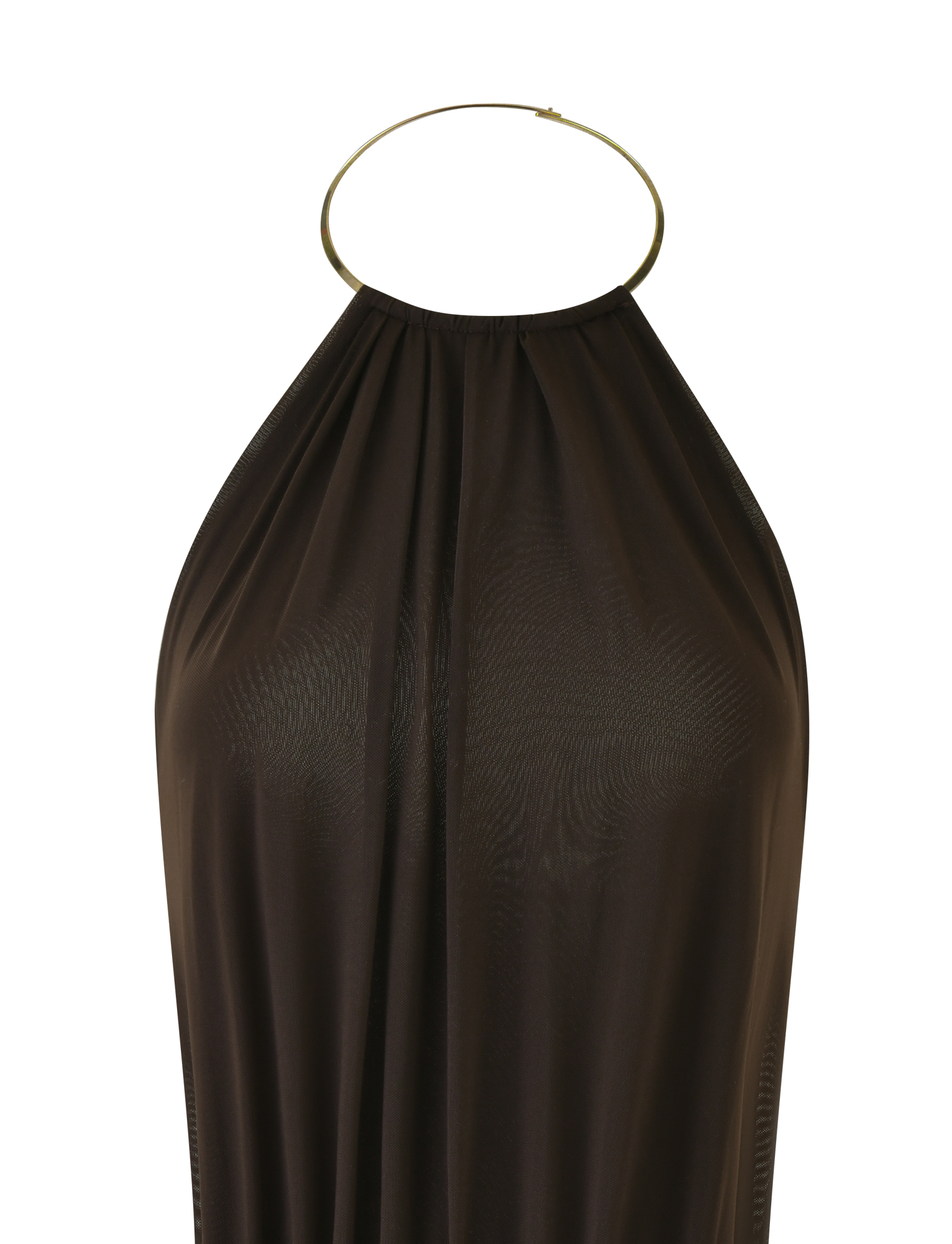 EVANNA MINI DRESS - BROWN : CHOCOLATE  GEMMACHIC