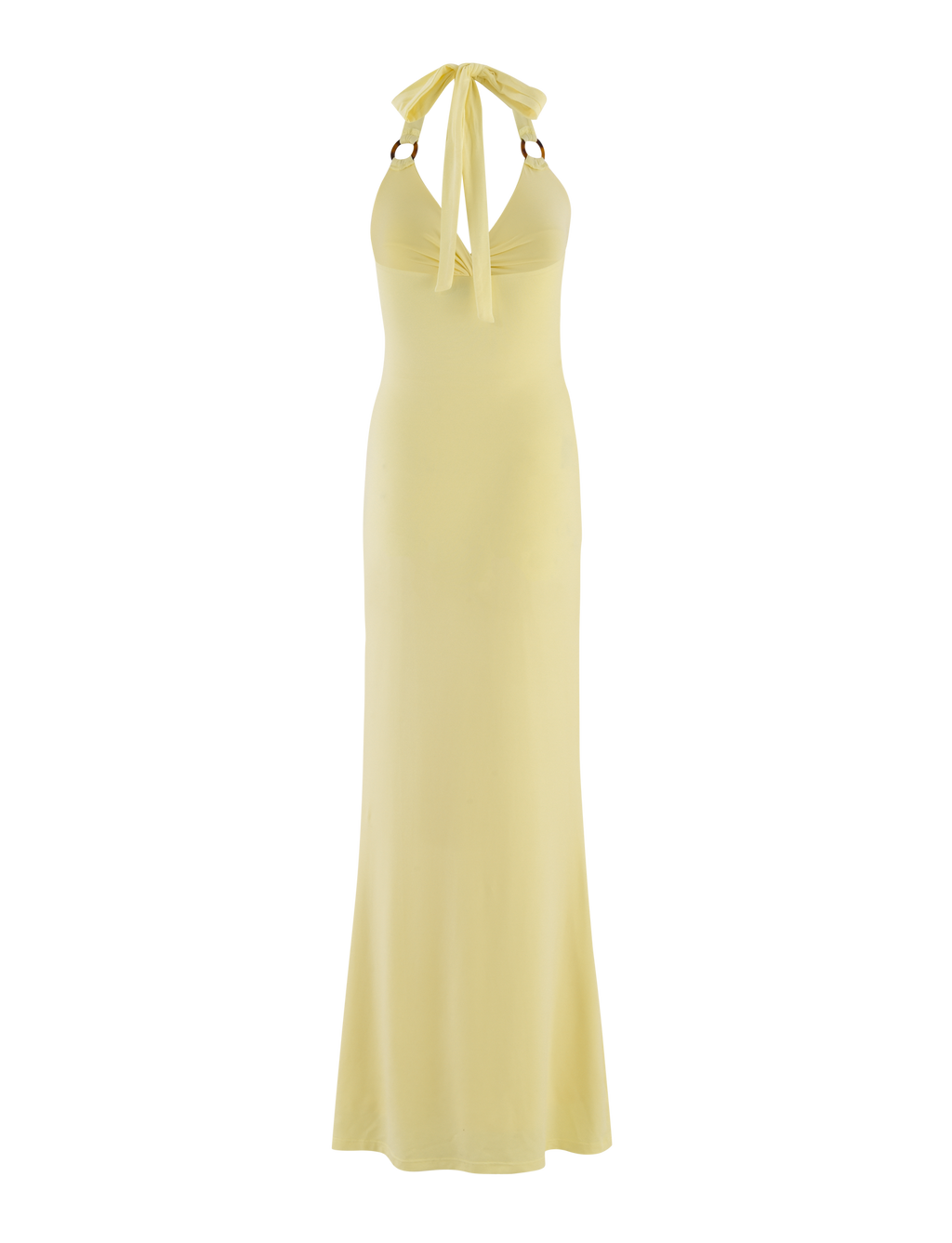 ZENEVA MAXI DRESS - LEMON  GEMMACHIC
