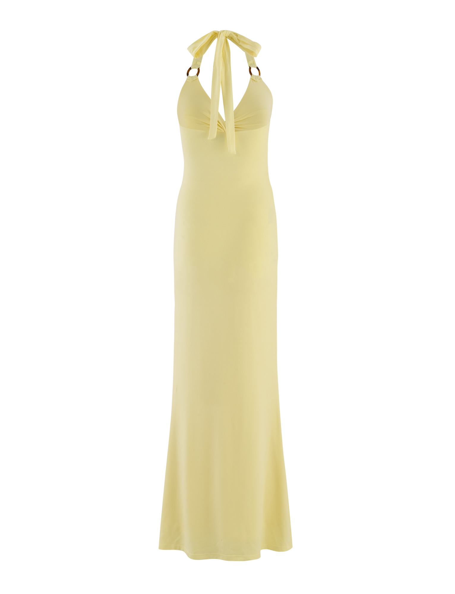 ZENEVA MAXI DRESS - LEMON  GEMMACHIC
