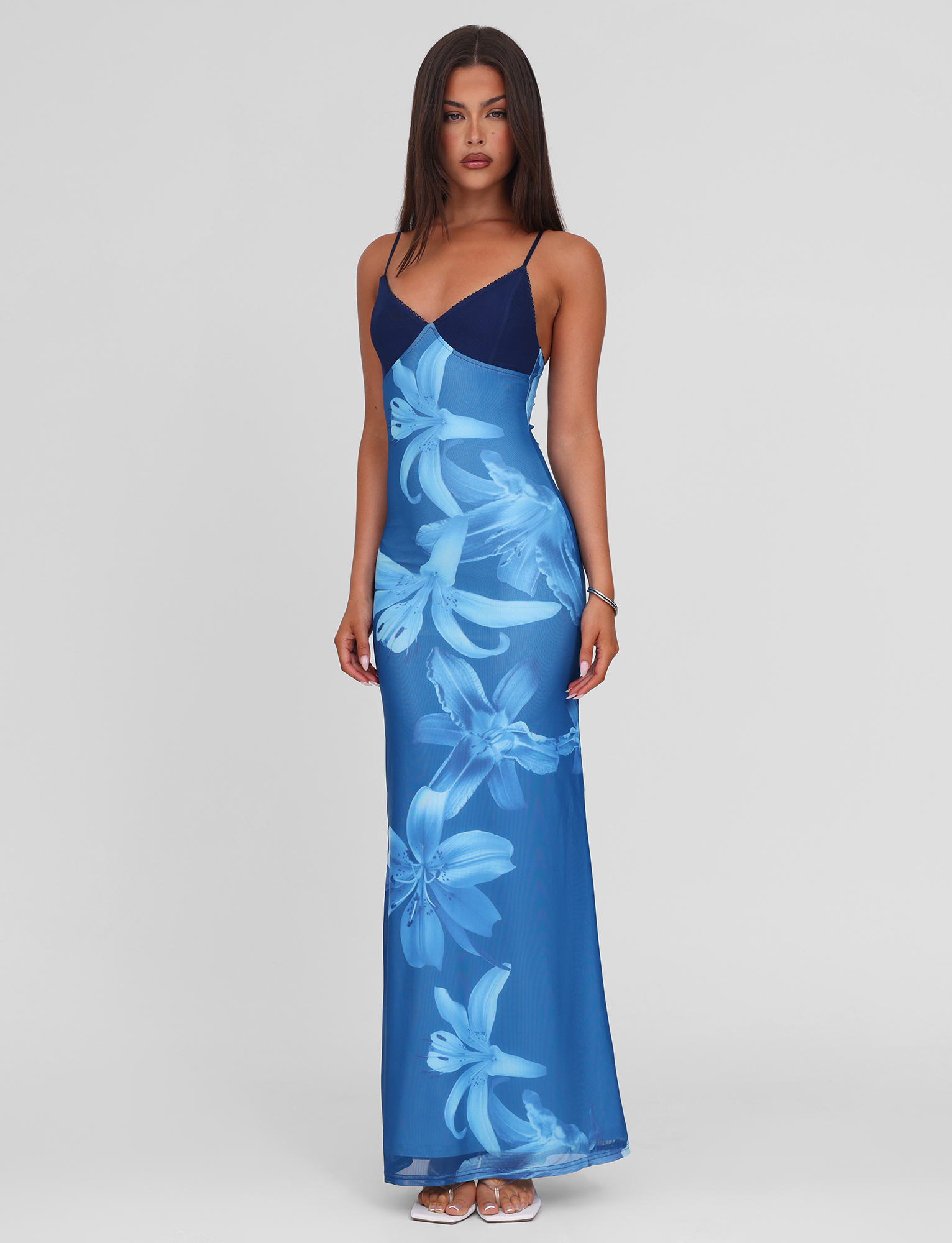 ALAINA DRESS - BLUE ORCHID  GEMMACHIC