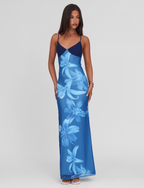 ALAINA DRESS - BLUE ORCHID  GEMMACHIC