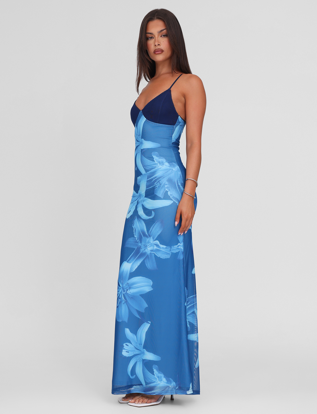 ALAINA DRESS - BLUE ORCHID  GEMMACHIC